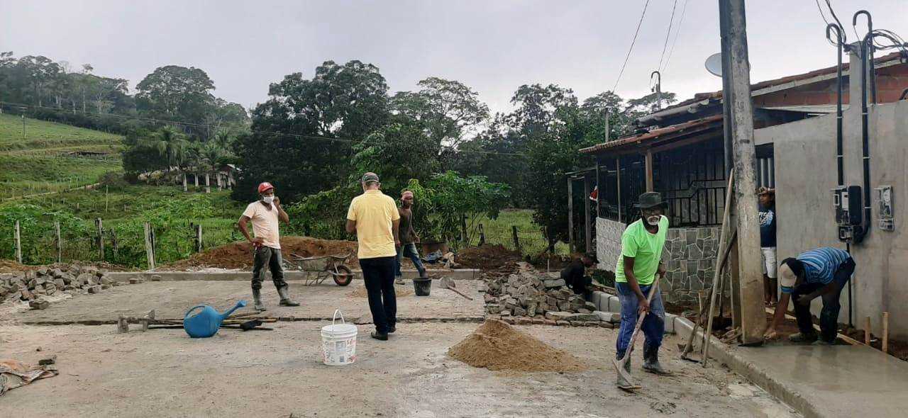 Camacã: Mais 2 ruas em fase de conclusão em São João do Panelinha